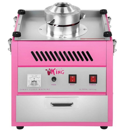 Maszyna do waty cukrowej bez pokrywy Royal Catering (moc: 1,2kW, rozmiar garnka: 52cm) 45643438