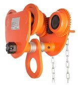 Wózek jezdny ręczny z napędem łancuchowym (udźwig: 3 T, wysokość podnoszenia: 3 m, belka dwuteowa : 110-145 mm) 85068223