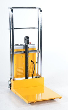 Wózek paletowy/platformowy podnośnikowy elektryczny GermanTech (max wysokość: 85-1200 mm, udźwig: 400 kg, długość wideł: 650 mm) 99724819