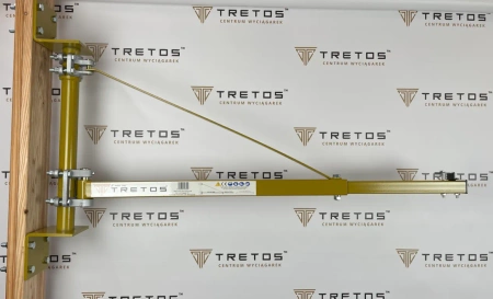 Ramię robocze obrotowe, wysięgnik, przykrecane do ściany TRETOS Military 300-600 kg (TR-60075)