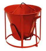 FANMART Pojemnik budowlany stożkowy otwierany (udźwig: 170 kg, pojemność: 90 L) 47682487