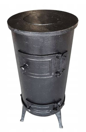 Piec koza żeliwny piecyk 4,5-6kW na drewno 57680087
