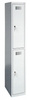 GOREK Szafka ubraniowa socjalna 2 komory, kolor: RAL7035 (jasnoszary) (wymiary: 1800x300x500 mm) 09276038