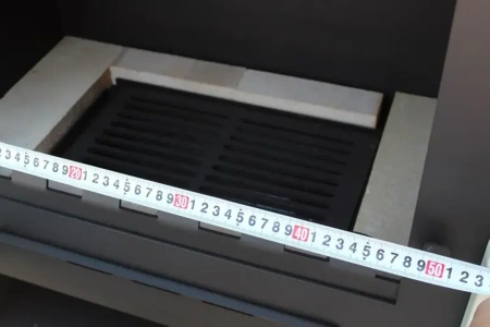 Piec piecyk kominek na drewno 13kW z płaszczem wodnym (kolor: kość słoniowa) - spełnia anty-smogowy EkoProjekt 48282273