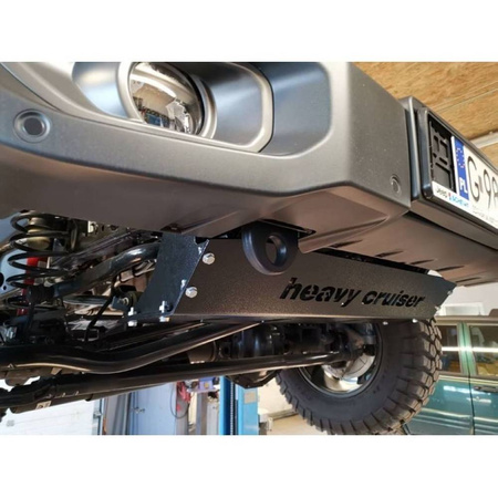 Osłona chłodnic i stabilizatora STANDARD Jeep Wrangler JL 2018- aluminiowa 59880501