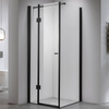 Kabina prysznicowa kwadratowa Czarna Black 90x90 szkło 6mm 23180044
