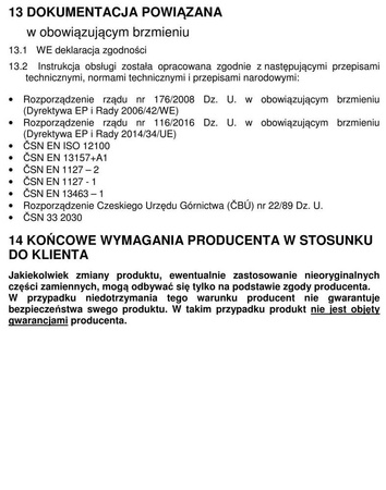 Wyciągarka łańcuchowa dźwigniowa, łańcuch Galla - wersja przeciwwybuchowa (wysokość podnoszenia: 1,5m, udźwig: 5 T) 22076964