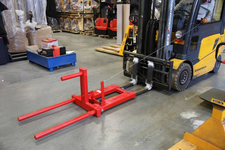 Uchwyt do beczek na wózek widłowy GermanTech (udźwig: 400 kg) 99782302