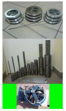 Walcarka do drutu, płaskownik (walcuje drut na trzpień kwadratowy od fi 2,0 do fi 6,0) 14881778