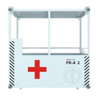 IMPROWEGLE Kosz osobowy podwieszany FR-A (udźwig: 550 kg, liczba osób: 2 + 1 nosze ratownicze) 33981746