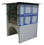 Kuchnia kaflowa, angielka 8,6kW, bez płaszcza wodnego (kolor: beż) - spełnia anty-smogowy EkoProjekt 92282115