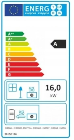 Piec piecyk kominek wolnostojący na drewno 16kW - spełnia anty-smogowy EkoProjekt 48280250