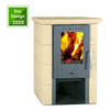 Piec kaflowy kominek koza 5,8kW (kolor: olive) - spełnia anty-smogowy EkoProjekt 48279134