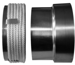 Przejście rura stalowa - komin ceramiczny fi 220 30054499