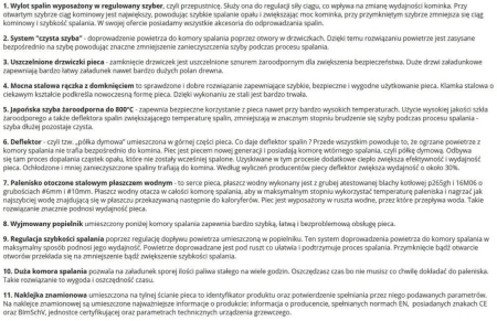  Piec wolnostojący z płaszczem wodnym 6,4–18,1 kW – czarny grafit, EkoProjekt 99650366