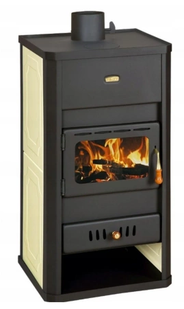 Piec stalowy wolnostojący z płaszczem wodnym 5,1/10kW - spełnia anty-smogowy EkoProjekt 04483317