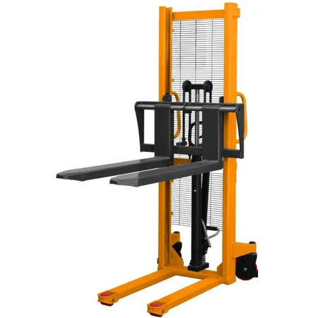 Masztowy wózek paletowy z regulowanymi widłami (udźwig: 1000 kg, długość wideł: 1150 mm, wysokość podnoszenia: 1600 mm) 02882865