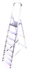 Drabina domowa aluminiowa jednostronna 4 stopniowa (wysokość robocza: 2,90m) 99674632