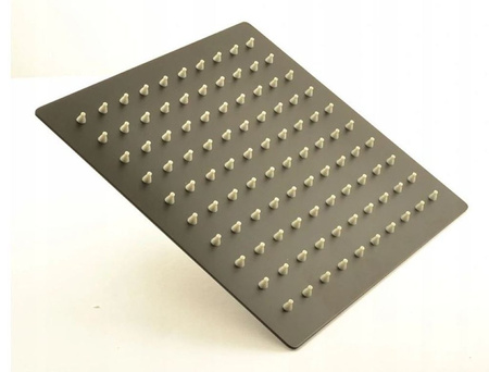 Bateria prysznicowa czarna zestaw + deszczownica 23178271