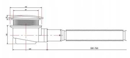 Brodzik slim prostokątny 100x80 akryl gruby + syfon 23178207