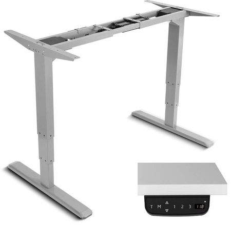 Biurko elektryczne komputerowe Regulacja wysokości (regulowana wysokość: 63 do 125 cm) 17276577
