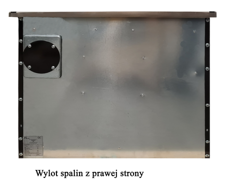 Kuchnia, angielka z piekarnikiem 7kW na drewno, bez płaszcza wodnego (kolor: brązowy) 50082887