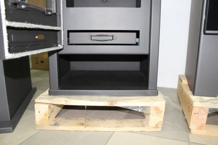 Piec piecyk kominek na drewno z płaszczem wodnym 12kW - spełnia anty-smogowy EkoProjekt 48280254