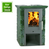 Piec kaflowy kominek koza 5,8kW (kolor: honey) - spełnia anty-smogowy EkoProjekt 48279104
