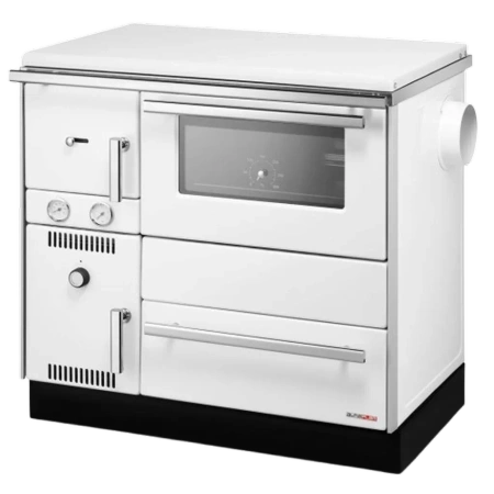 Piec koza kuchenka kuchnia węglowa westfalka CO z płaszczem wodnym 8,7-22,9kW (kolor: biały, średnica wylotu spalin: 150mm) - spełnia anty-smogowy EkoProjekt 99682663