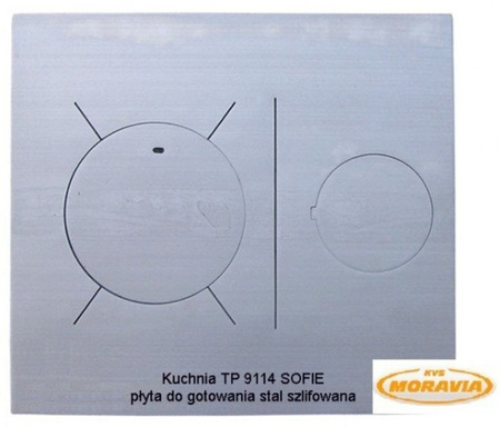 Kuchnia, angielka 7,1kW Czarny, chrom, bez płaszcza wodnego - spełnia anty-smogowy EkoProjekt 88828416