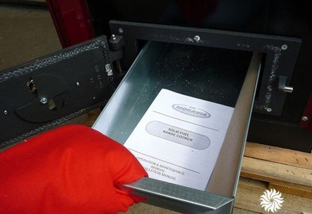 Kuchnia, angielka 7,1kW Bordo, chrom, bez płaszcza wodnego - spełnia anty-smogowy EkoProjekt 88828417