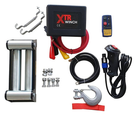 Wyciągarka XTR 13500lbs [6130kg] 12V (lina stalowa: 9,5mm 26m) 81877718