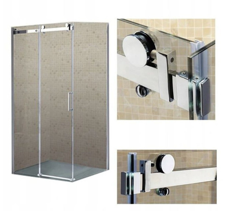 Kabina prysznicowa 120x80 jakość mocna szkło 8mm 23178205