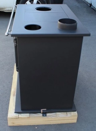 Piec kominek wolnostojący kuchnia, angielka 11kW z piekarnikiem, bez płaszcza wodnego - spełnia anty-smogowy EkoProjekt 48280261