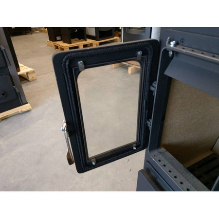 Piec wolnostojący Thorma 2,5-8,5 kW na drewno i brykiet (spaliny: tył) - spełnia anty-smogowy EkoProjekt 88879699