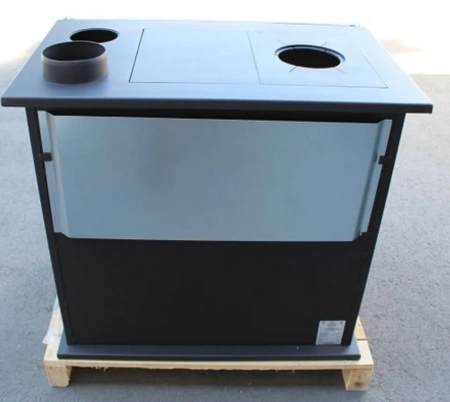 Piec kominek wolnostojący kuchnia, angielka 11kW z piekarnikiem, bez płaszcza wodnego - spełnia anty-smogowy EkoProjekt 48280261