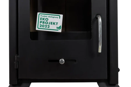 Piec wolnostojący stalowy 6,8kW na drewno (średnica wylotu spalin: 120mm) - spełnia anty-smogowy EkoProjekt 65882973
