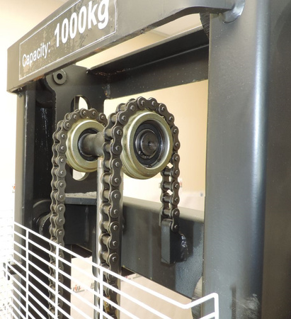 Wózek podnośnikowy elektryczny (udźwig: 1000 kg, wysokość podnoszenia: 90-3300 mm) 00579159