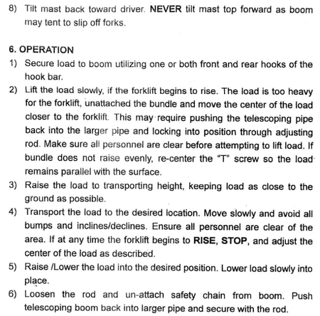 Dźwig do wózka widłowego GermanTech (udźwig: od 640 do 3000 kg) 99724832