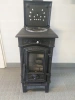 Piec koza żeliwny kominek kominkowy na nózkach, płyta do gotowania 6,6kW - spełnia anty-smogowy EkoProjekt 04482048
