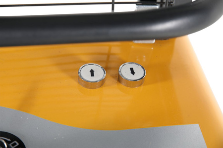 Wózek paletowy elektryczny GermanTech, koła kierownicy i wideł: Nylon i Nylon (max wysokość: 800 mm, udźwig: 1000 kg, długość wideł: 1150 mm) 99729413