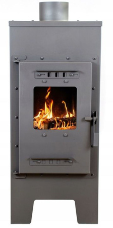 Piec wolnostojący stalowy 7,5kW na drewno (średnica wylotu spalin: 120mm) - spełnia anty-smogowy EkoProjekt 65882980