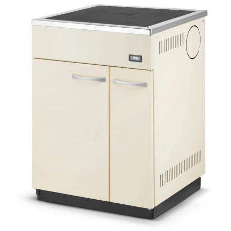 Kuchnia węglowa kocioł c.o. piec kominek z płaszczem wodnym 20-23kW (kolor: beżowy, średnica wylotu spalin: 130 mm) - spełnia anty-smogowy EkoProjekt 99682567
