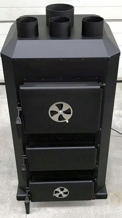 Piec nadmuchowy 20kW, blacha kotłowa 6 i 10mm (paliwo: drewno, miał węglowy, węgiel brunatny, węgiel kamienny, pellet) 95464406