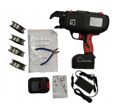 Wiązarka do prętów zbrojeniowych, akumulatorowa (min/max. pręt zbrojeniowy: 6-40 mm) 14881766