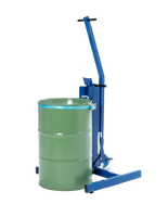 Dźwignik beczek, chwytak, beczki 60-220 l, podwozie szerokie, wys. podnoszenia 0-200 mm 72278443