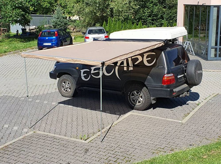  Zadaszenie wyprawowe markiza (rozmiar: 2,5 x 2.5m, kolor: piaskowy) 81879997