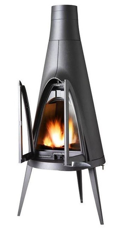 Piec wolnostojący 10kW Tipi (kolor: emalia antracyt) - spełnia anty-smogowy EkoProjekt 86876402