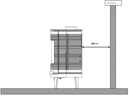 Piec wolnostojący 9kW Kaori (wylot spalin: góra lub z tyłu, kolor: antracyt) - spełnia anty-smogowy EkoProjekt 86865689