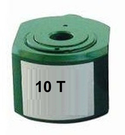 Zestaw: siłownik hydrauliczny, pompa hydrauliczna dwustopniowa, przewód wysokociśnieniowy 1m, szybkozłącze 1/4 ’’ między siłownikiem a przewodem, manometr (w stanie złożonym:150 mm, skok tłoków: 150 mm, udźwig: 10T) 62779534